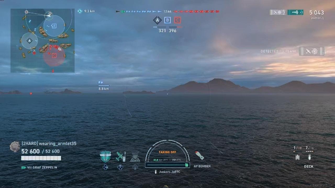 World of Warships: Legends Graf Zeppelin 100k dmg