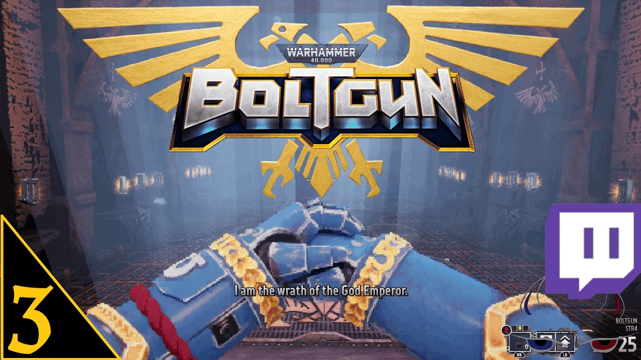 Warhammer 40K BOLTGUN playthrough part 3