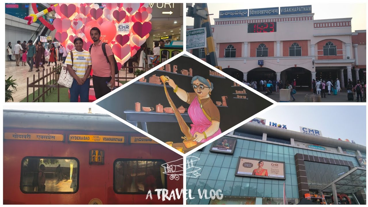 How did we spend our last day in Vizag? A travel vlog in tamil.