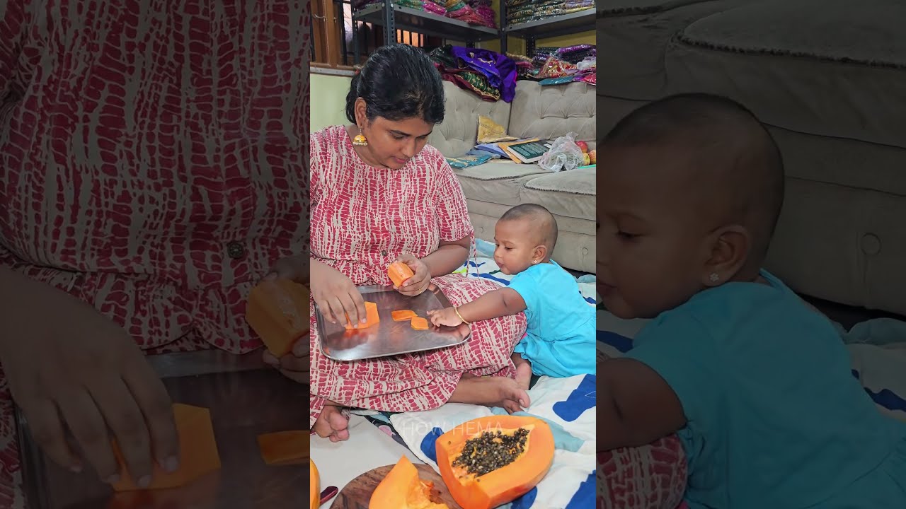 🤯Papaya for papa 😘‼️#shorts #trending #shortsfeed #mom #pregnancy