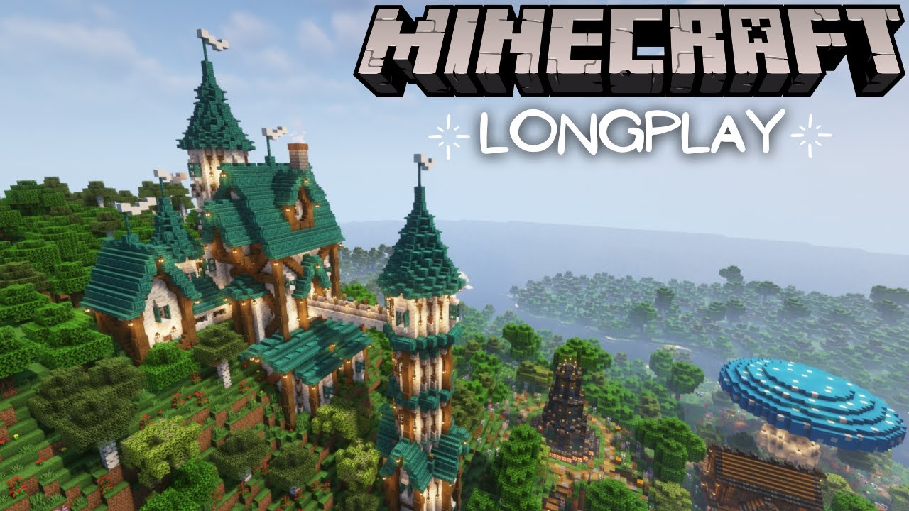 Minecraft Survival - Relaxing Longplay, Calcite Castle (No Commentary) 1.18 (#33)