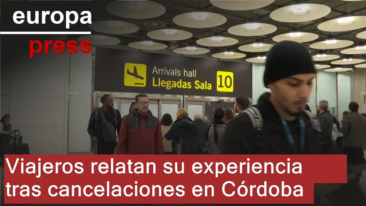 Viajeros explican cómo han vivido la cancelación de trenes por el accidente de Adamuz (Córdoba)