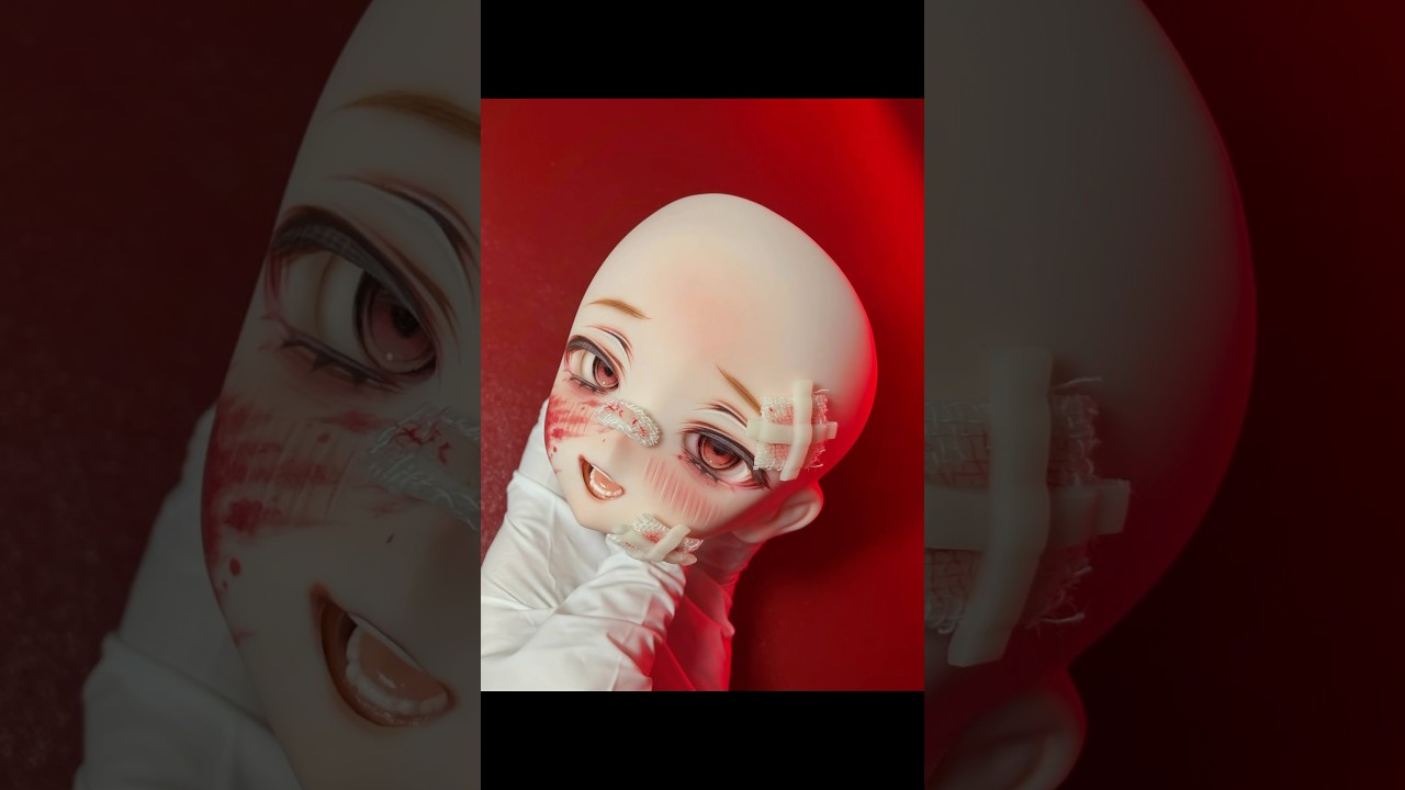 &uarr;作る。just making this.#bjd #doll