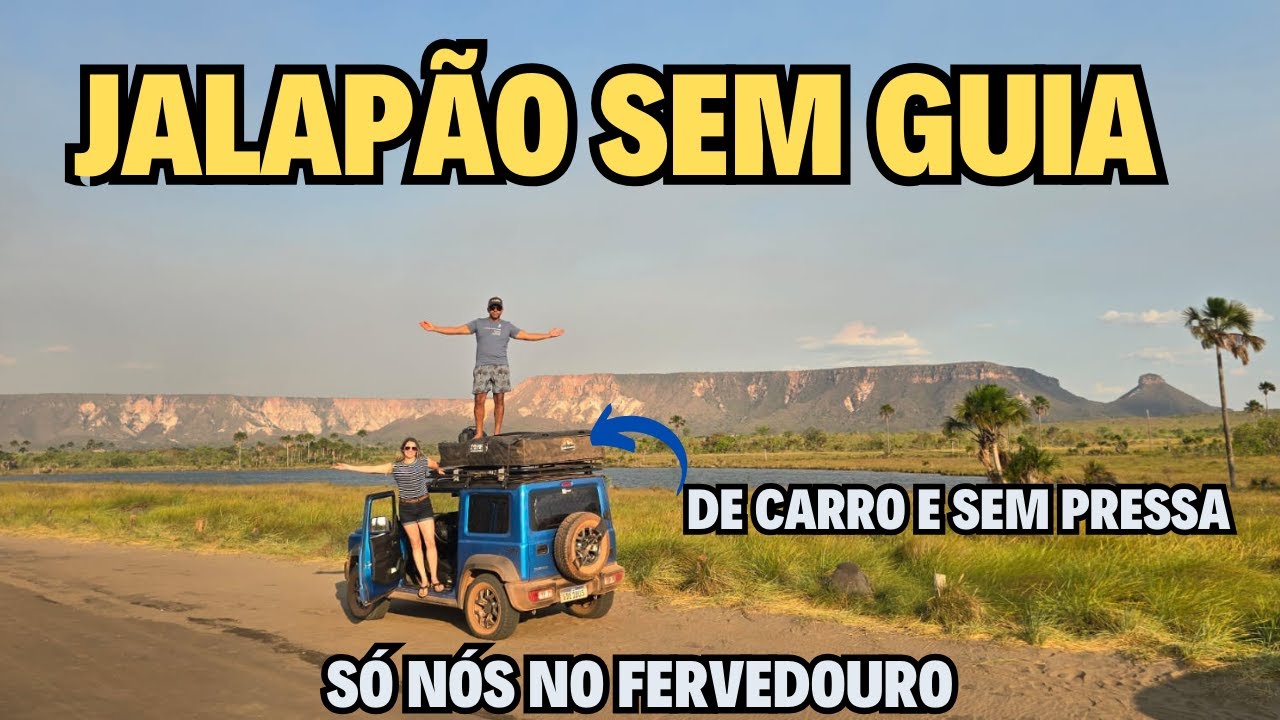 DE CARRO PELO JALAPÃO | FERVEDOUROS: PARAÍSO E BURITI SEM PRESSA.