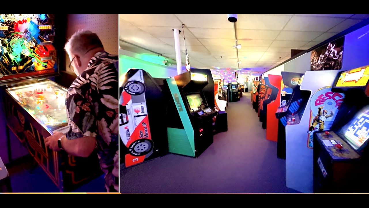 RETRO ARCADE & VIDEO GAMES