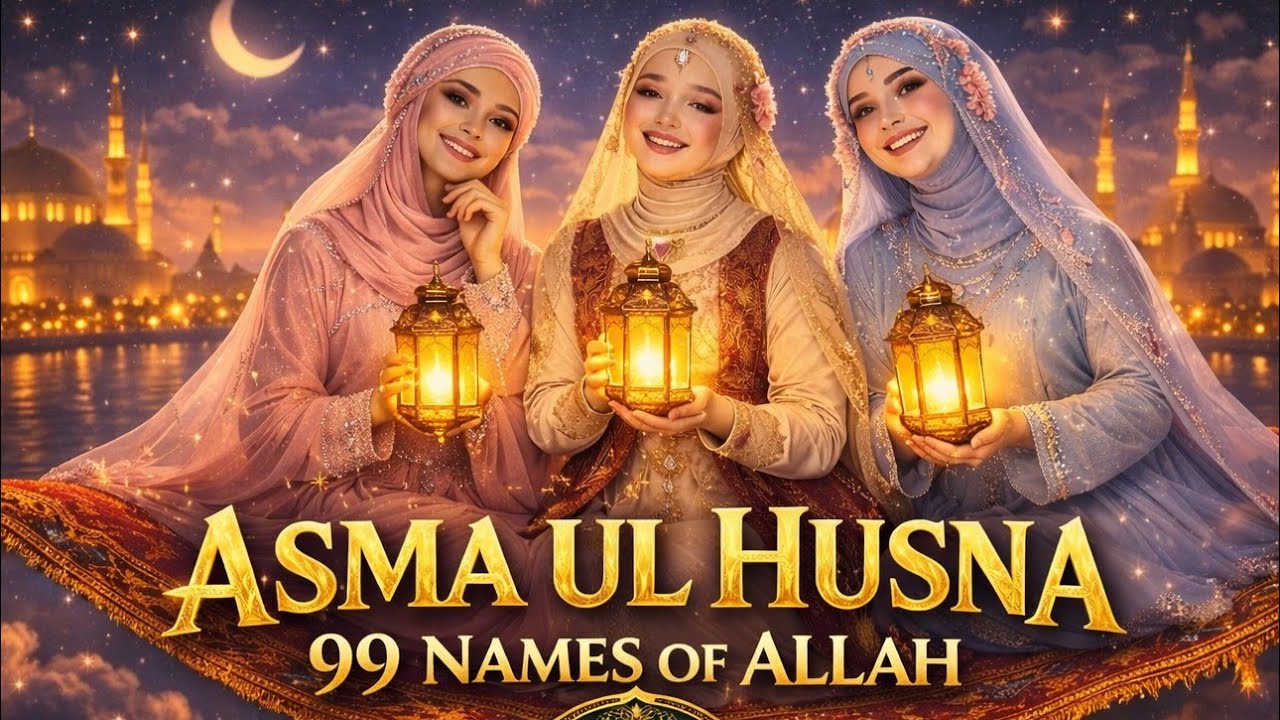 99 Names of Allah-SWT | ASMA-ul-HUSNA | Beautiful Islamic Nasheed | La Ilaha Illallah #ramadan2026 