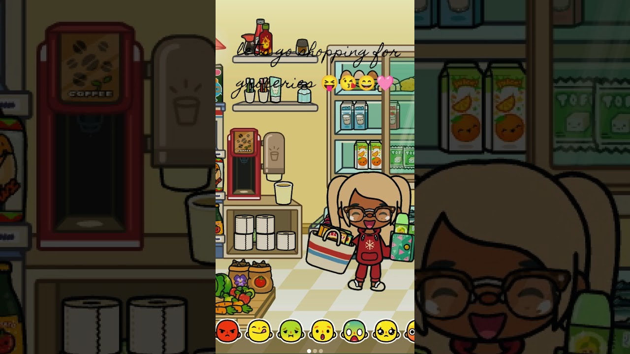  Let's go shopping with me 🥪🥩🌮🌭🥨🍓🍔🥫