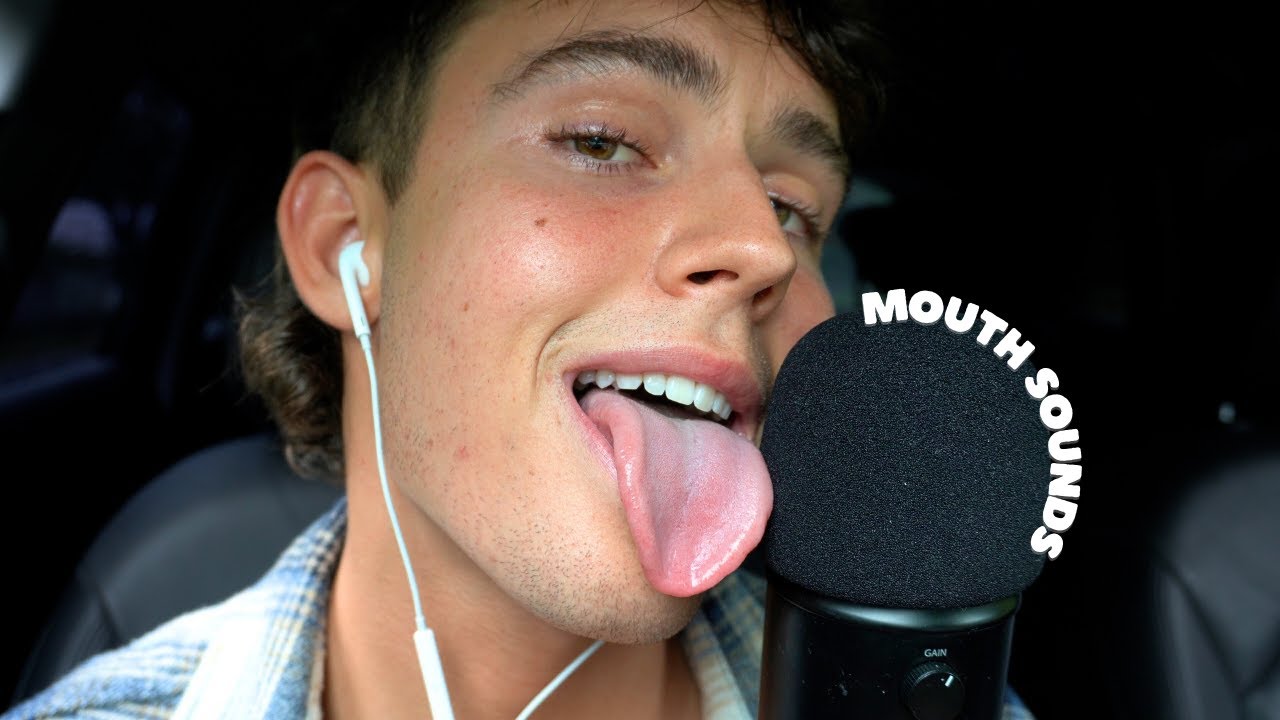 Sticky Mouth Sounds that will turn u 🔛 while its raining...