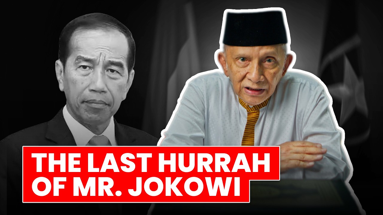 THE LAST HURRAH OF Mr. JOKOWI