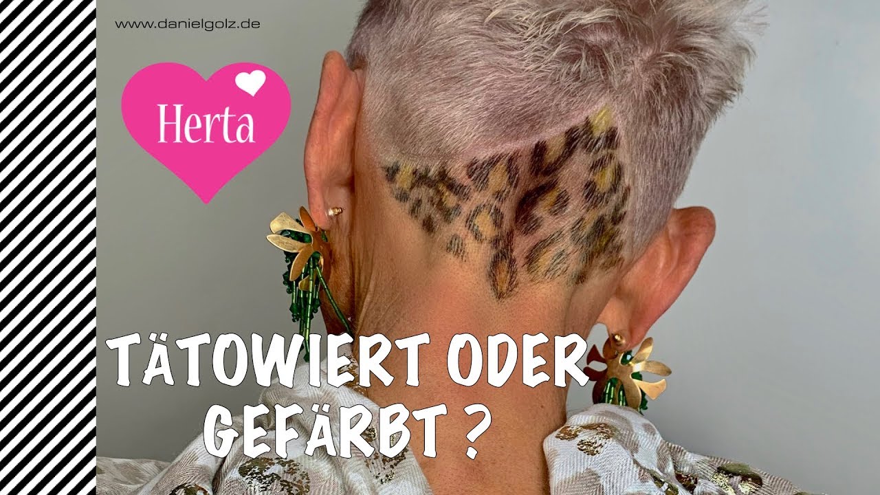 Leo-Muster in den Haaren ist das wirklich echt ?