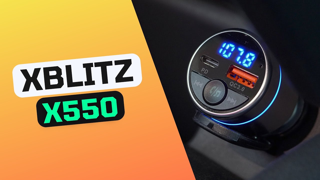 Xblitz X550 - Recenzja | Transmiter FM 🔊 i szybka ładowarka w jednym ⚡🔋