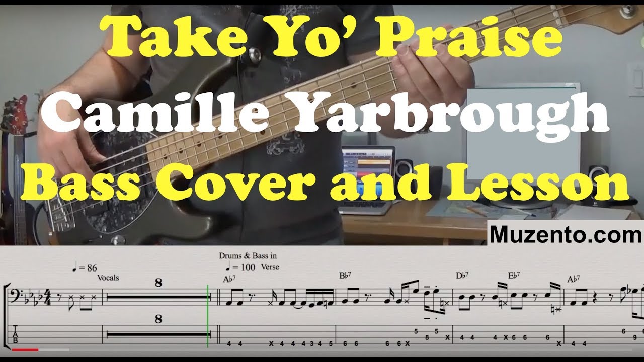 Take Yo' Praise - Bass Cover and Lesson