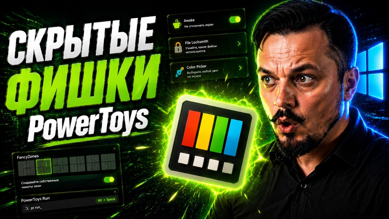 Microsoft PowerToys: улучшите Windows и продуктивность #Windows #PowerToys #продуктивность
