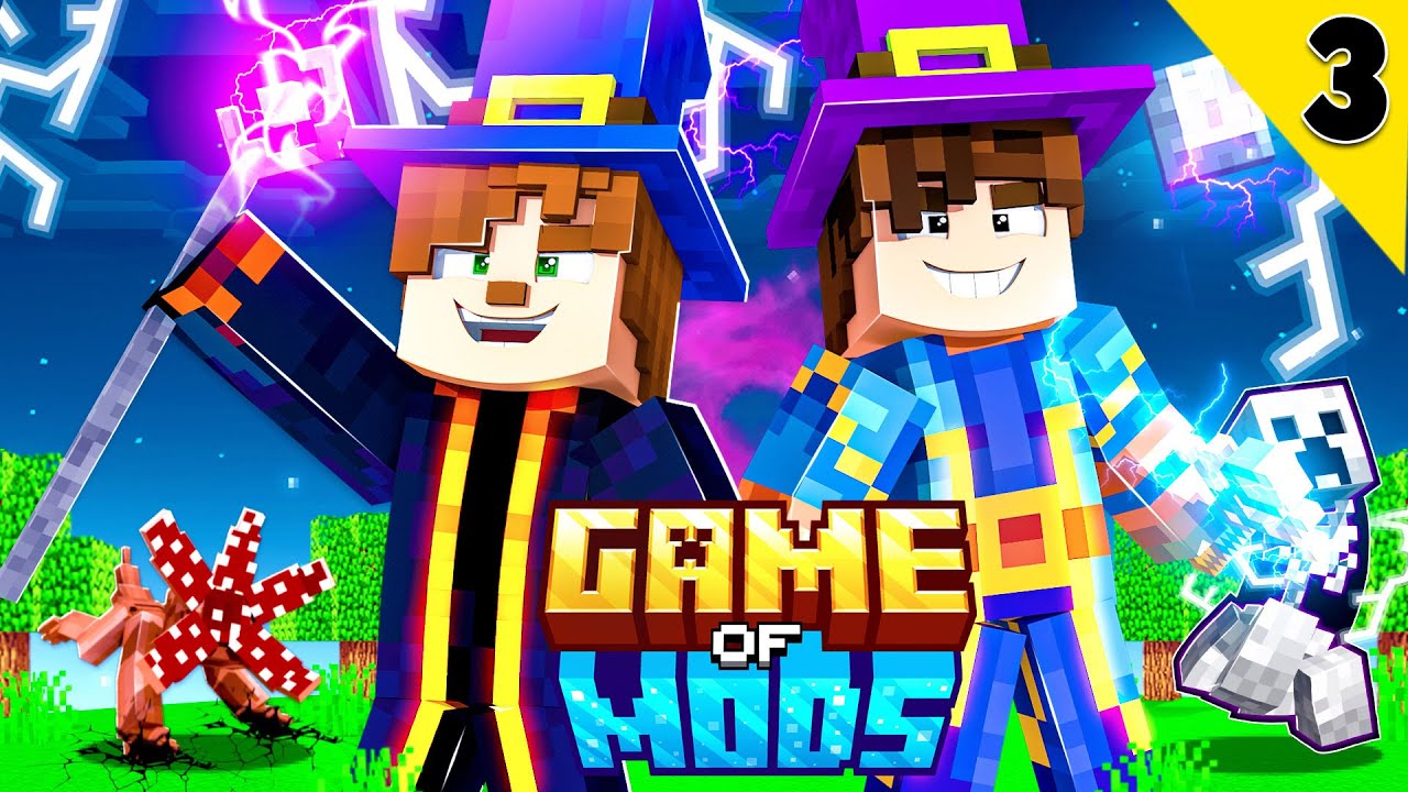 GAME OF MODS - 100 GÜN OLMADAN BÜYÜCÜ OLDUK - Minecraft