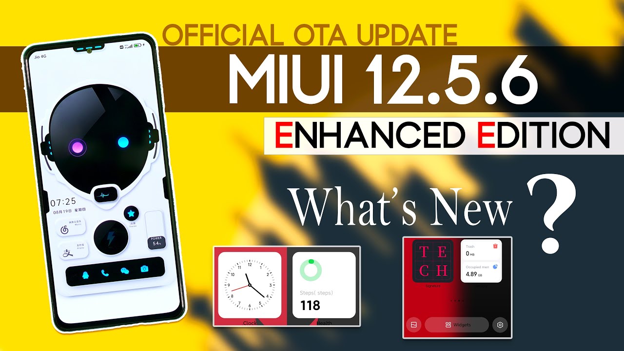 MIUI 12.5.6 Enhanced Edition New OTA Update Review | Official MIUI 12.5 Enhanced Edition ft. Mi 11x