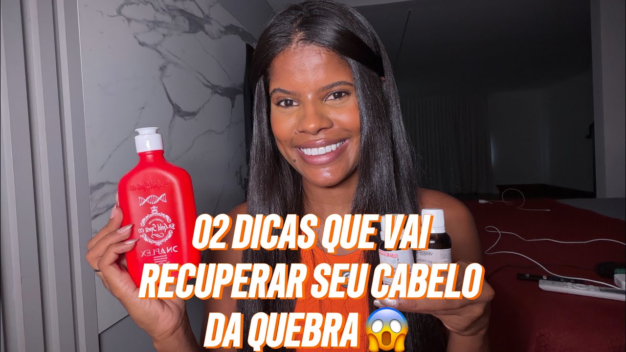 COMO RECUPERAR O CABELO DA QUEBRA 