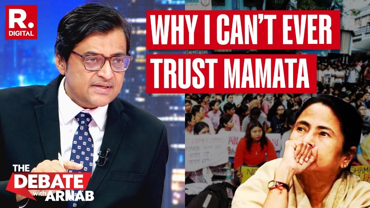 Kolkata Horror: Mamata Banerjee’s Victim Shaming Pattern Called Out By Arnab | Justice For Abhaya