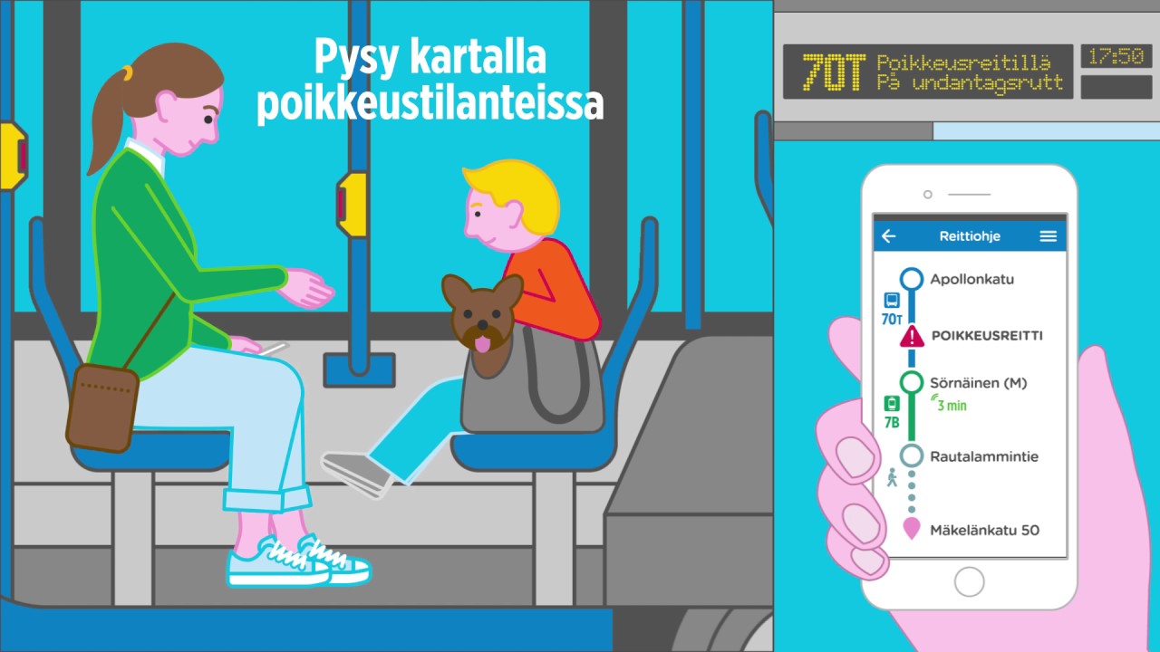 Pysy ajan tasalla | HSL Helsingin Seudun Liikenne