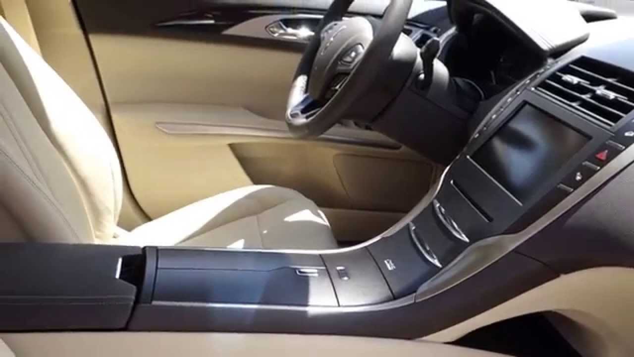 2014 Lincoln MKZ - sneak peak inside