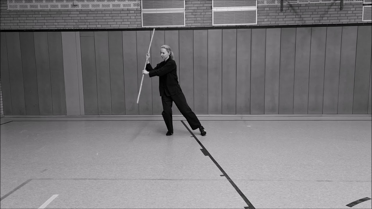 Tai Chi Stockform Pekingform | Taiji Gun 24 steps