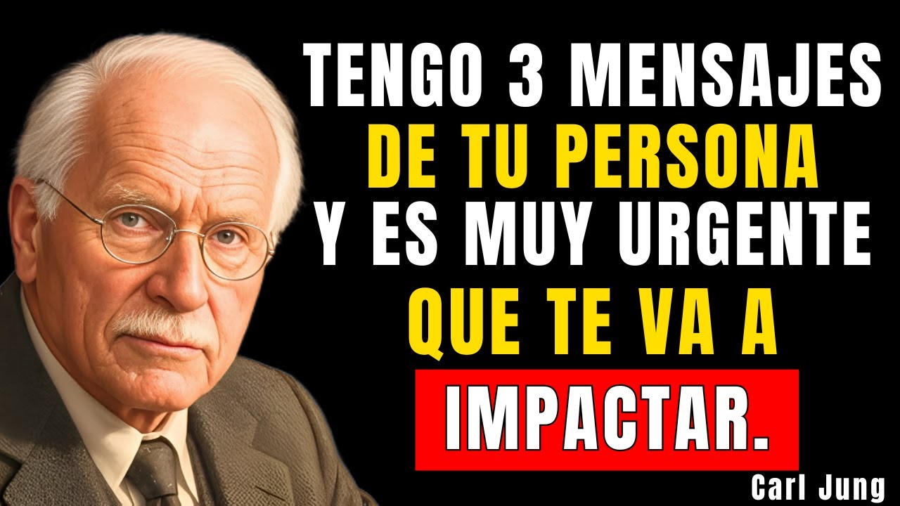 TENGO 3 MENSAJES DE TU PERSONA Y ES MUY URGENTE - TE VA A IMPACTAR | CARL JUNG