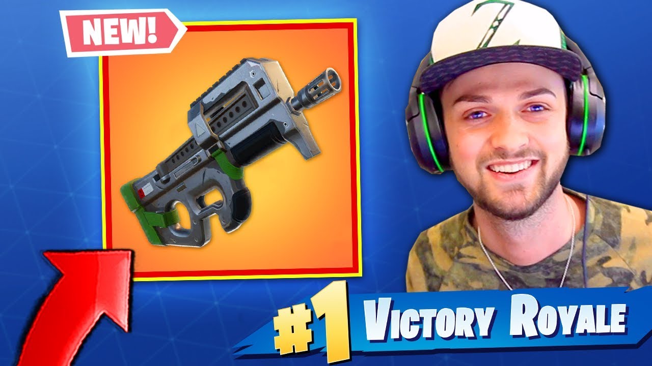 *NEW* LEGENDARY SMG in Fortnite: Battle Royale! (FIRST LOOK)