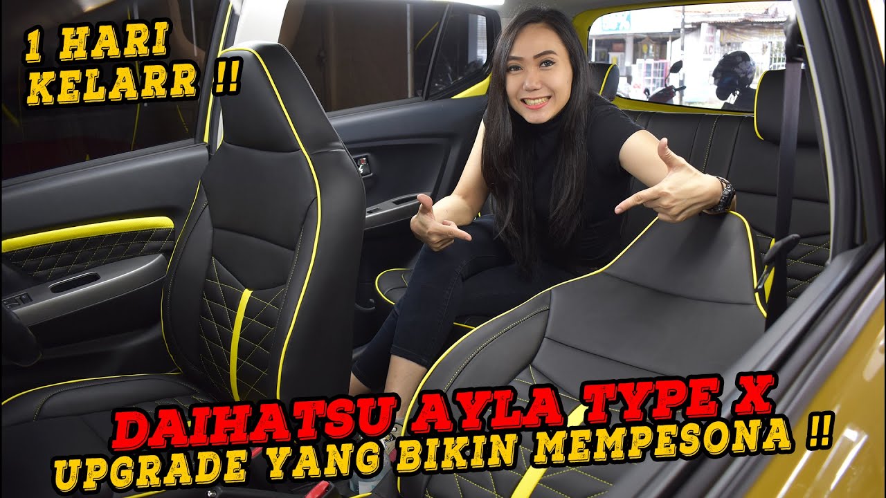 Daihatsu Ayla Type X UPGRADE yang Bikin Mempesona ⁉️ classic 1 interior