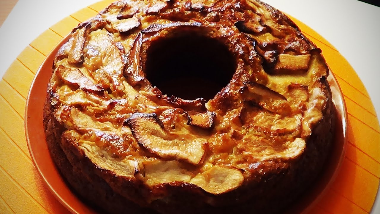 Bizcocho de manzana sin azucar
