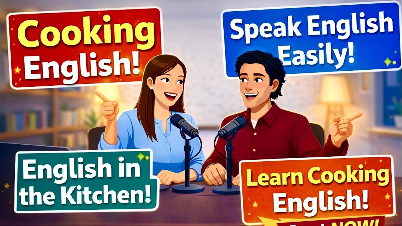 How To Talk About Cooking In Easy English | Conversation Practice
