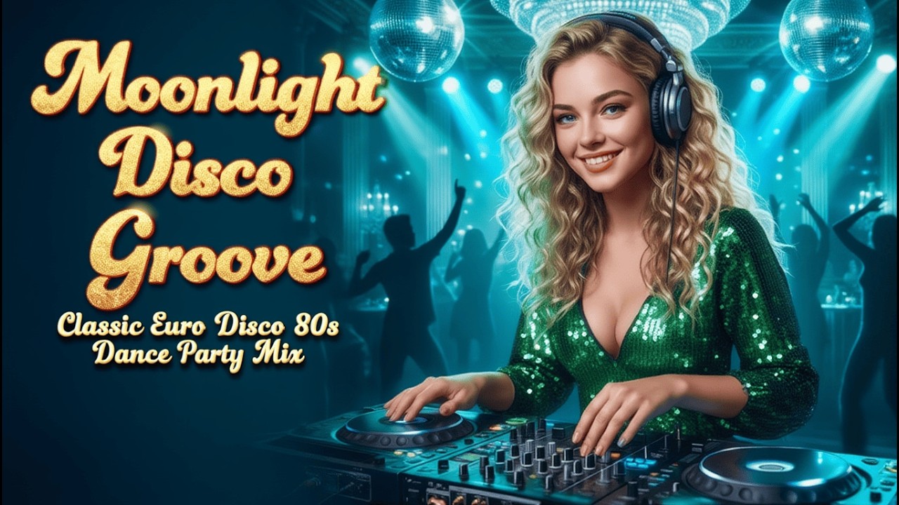Moonlight Disco Groove | Classic Euro Disco 80s Dance Party Mix
