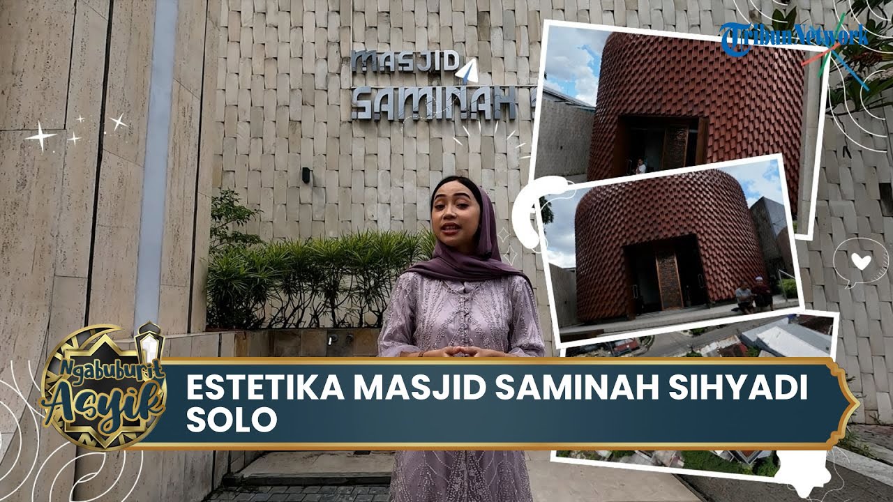 🔴Berkunjung ke Masjid Viral di Solo, Bedah Arsitektur Saminah Sihyadi yang Estetik