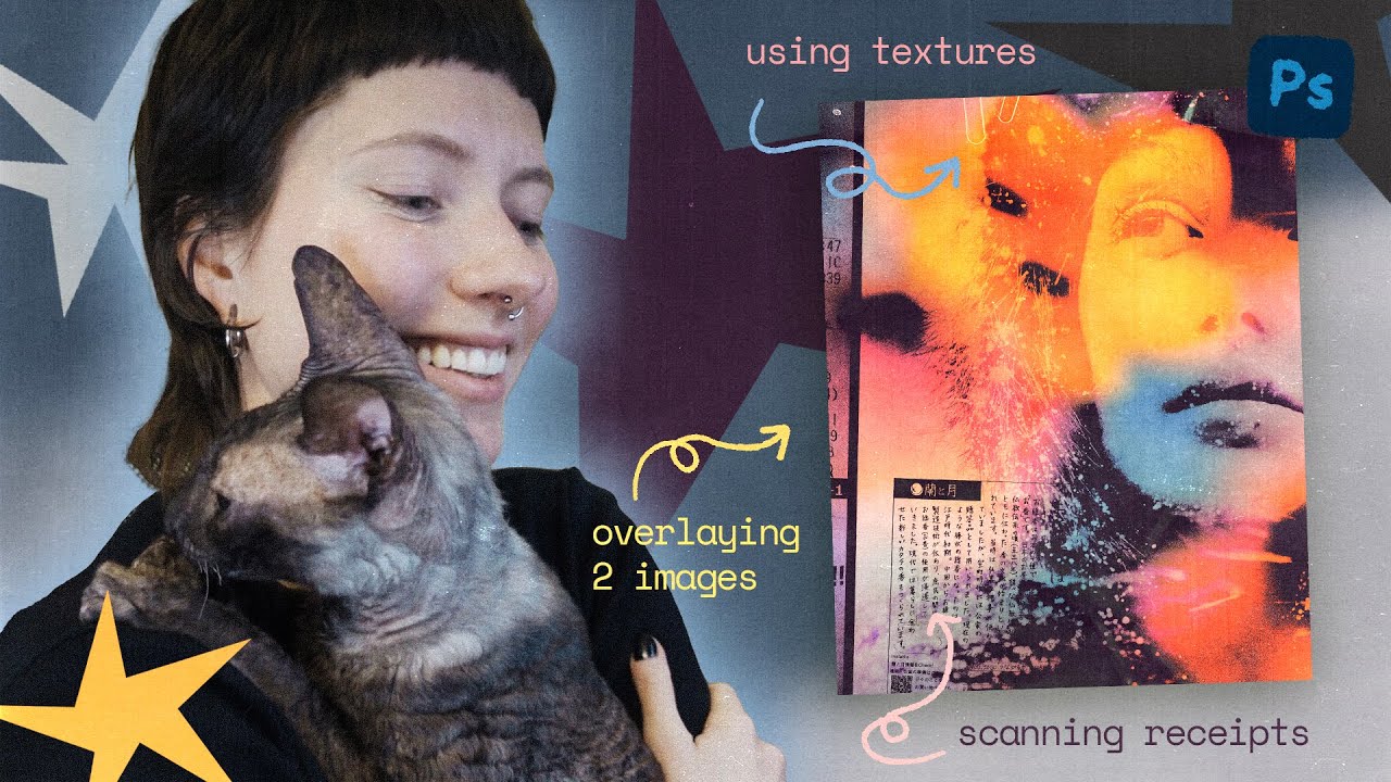 Mixed Media Design: Scanning + Photoshop