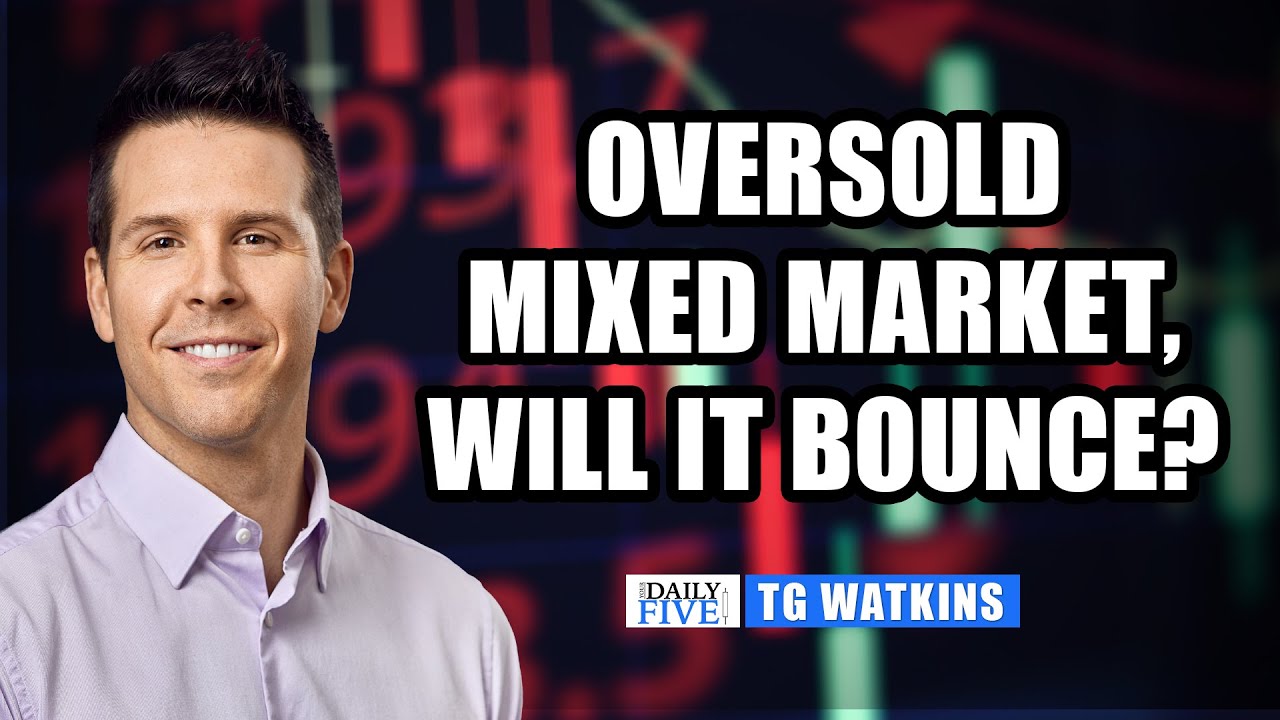 Oversold Mixed Market, Will It Bounce? | TG Watkins | Your Daily Five (06.23.22)