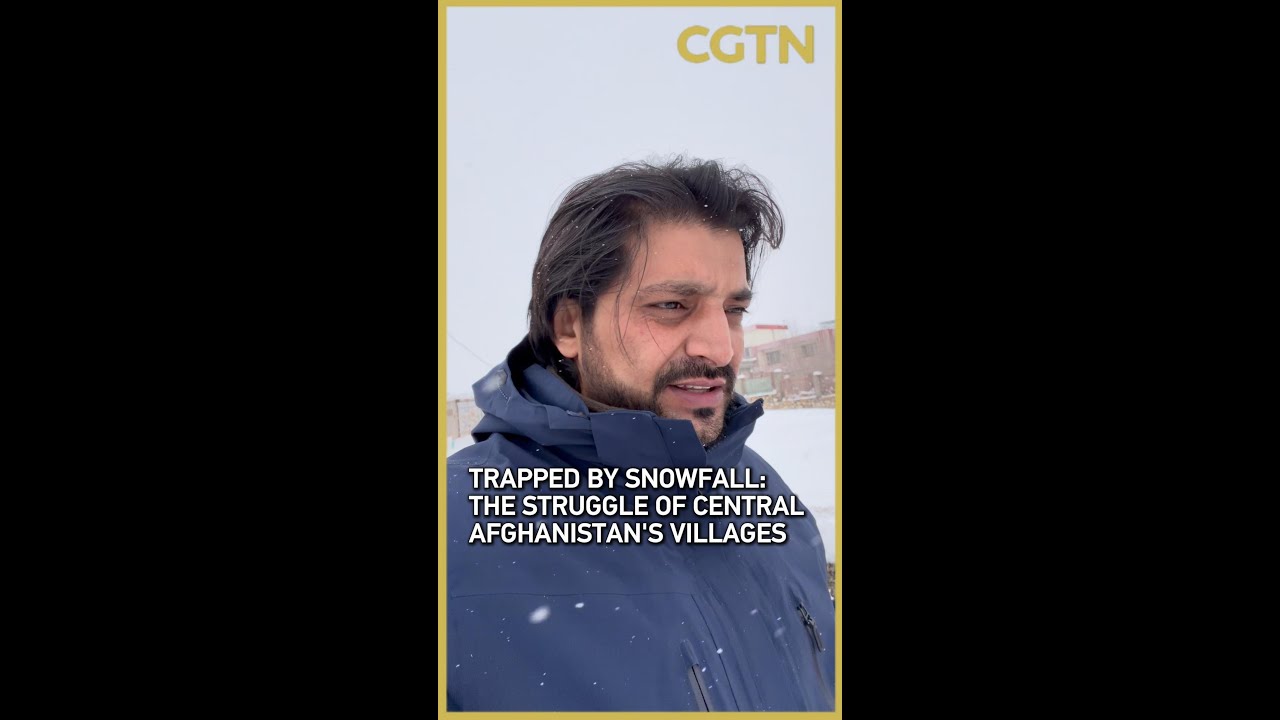 Trapped by snowfall: The struggle of central Afghanistan's villages