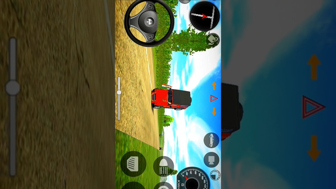 Mahindra Thar Lovers. Jai Veeru Song 🚗 indian car simulator 3d game...🔥 pink Mahindra thar modified
