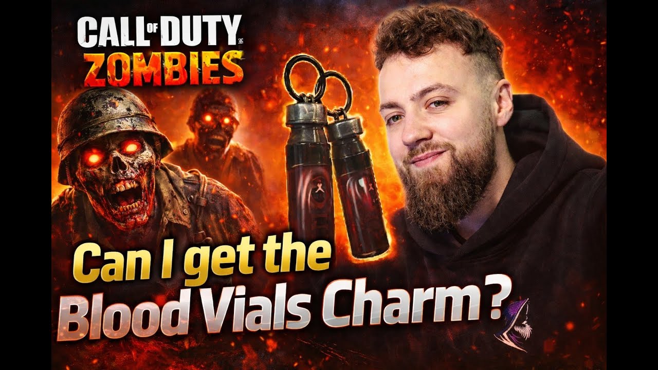 Attempting the Blood Vials Charm in BO7 Zombies!
