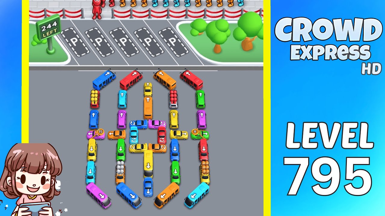 Crowd Express Level 795 Solution Walkthrough