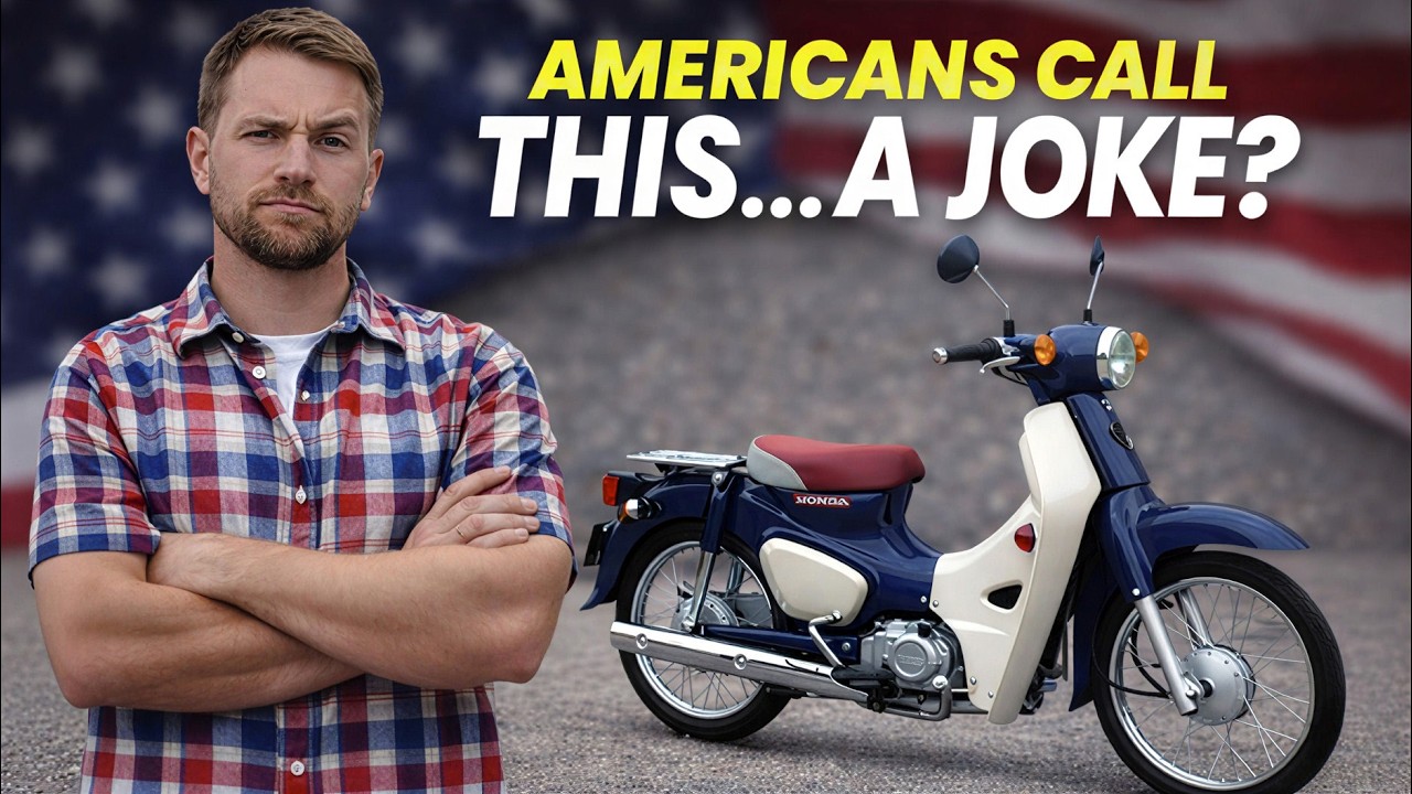 Why Americans Are LAUGHING At The $750 Motorcycle That BUILT The World (100 Million Sold)
