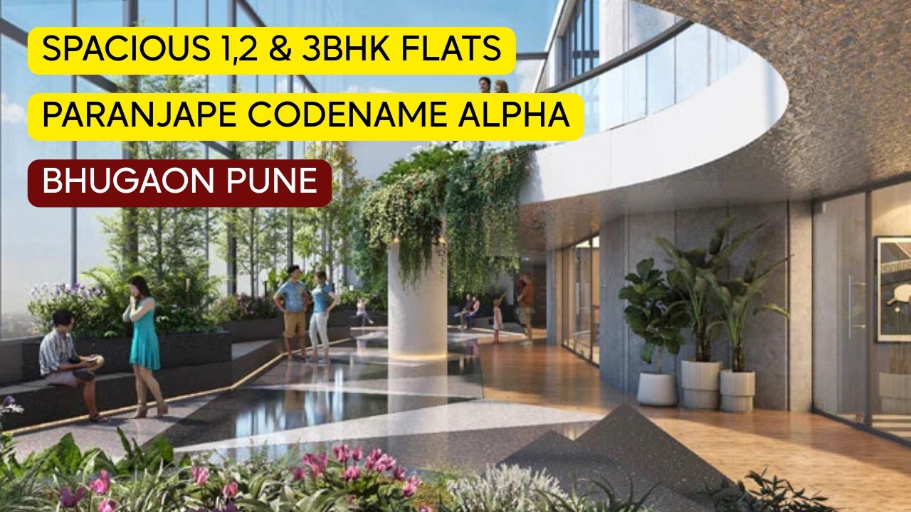 Paranjape Codename Alpha at Bhugaon Pune. 1, 2 & 3BHK