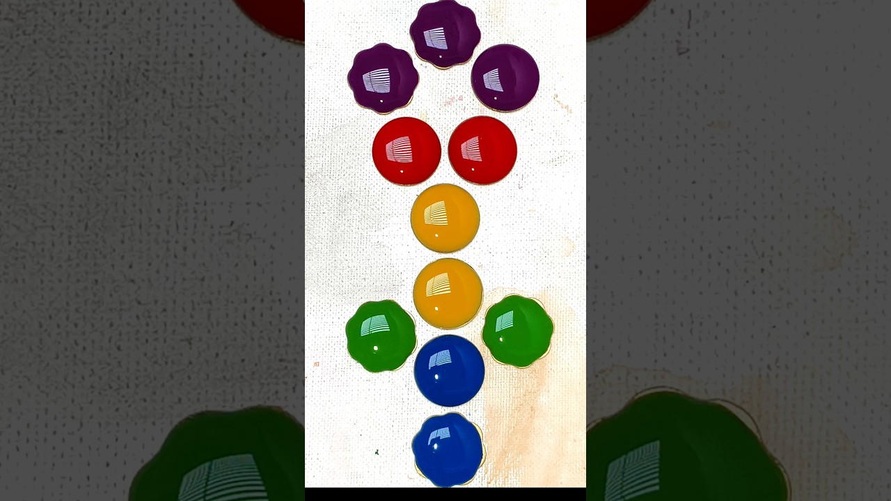 Splash Effect Coin Art &ndash; Dynamic & Colorful Design #shorts #trending #viral #creative