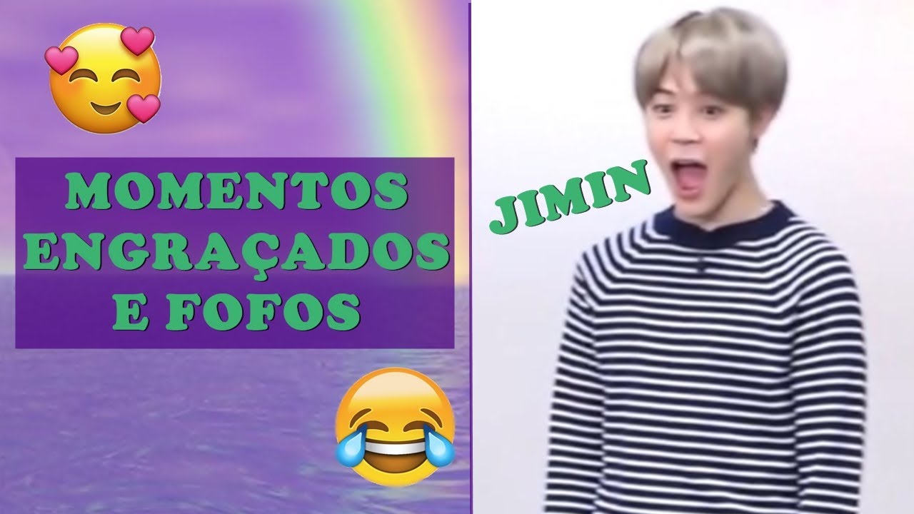 JIMIN: MOMENTOS ENGRAÇADOS E FOFOS!