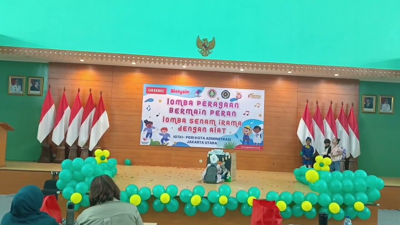 Lomba Peragaan Bermain Peran TK wilayah Jakarta Utara. HARDIKNAS 2025. IGTKI KOTA JAKARTA UTARA