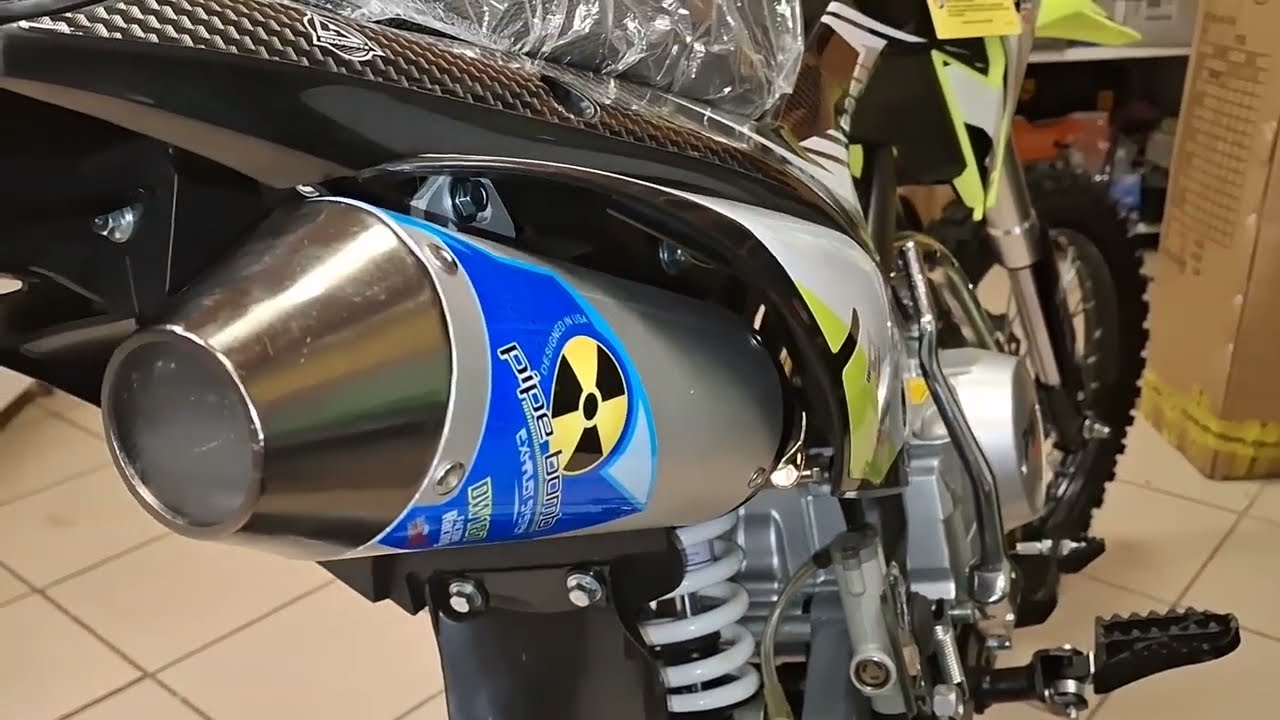 Обзор тайвань-австралийского питбайка PWR Racing FRZ 125cc. Интересный, качественный Pitbike