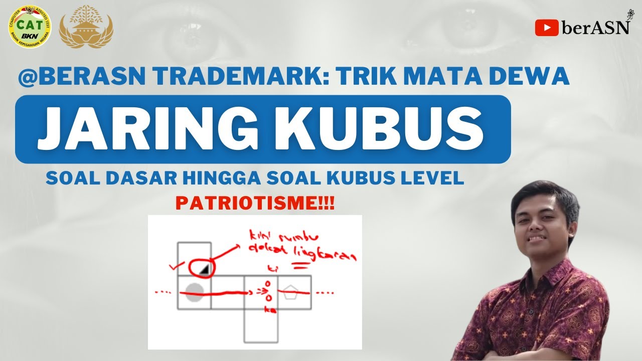 SOAL TIU FIGURAL JARING-JARING KUBUS LEVEL DASAR HINGGA LEVEL PATRIOTISME 😁