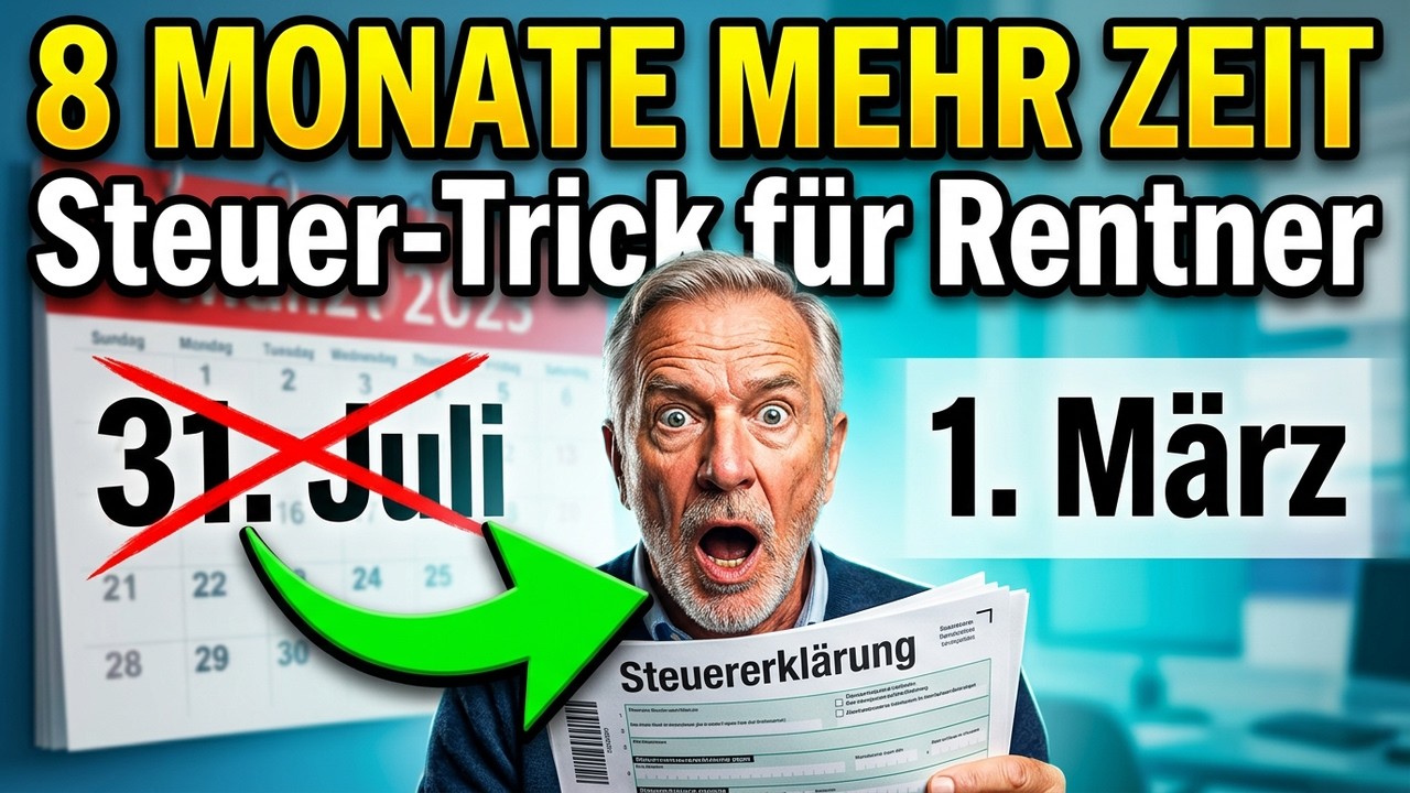 Steuererklärung bis 31. Juli – Das musst du wissen!