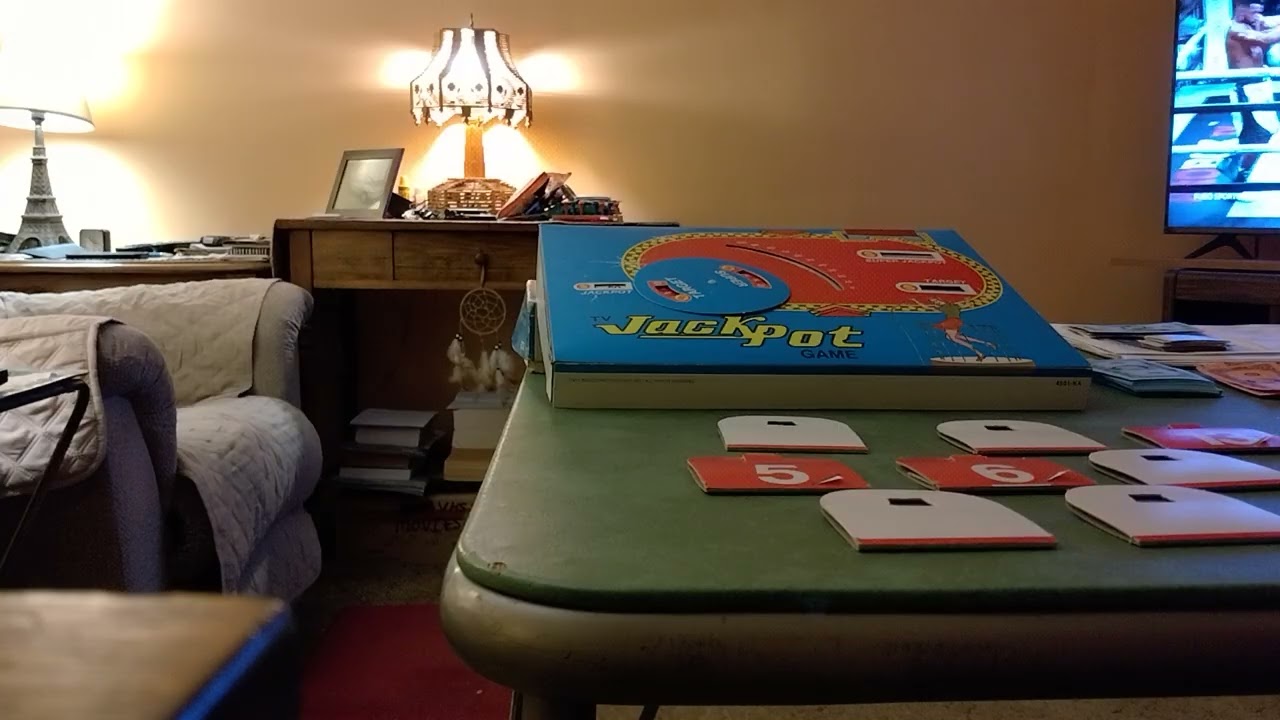 Jackpot board game from 1974 showdown.