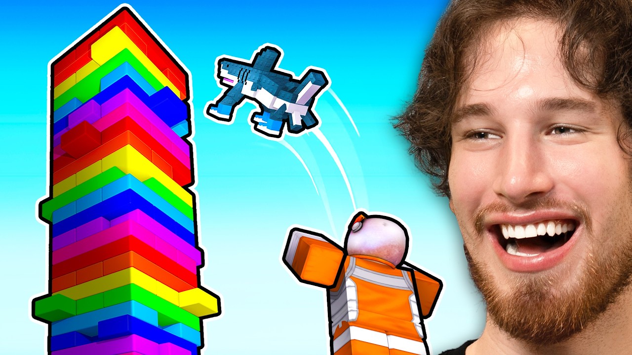 World's Most INSANE Jenga Challenge in Roblox!