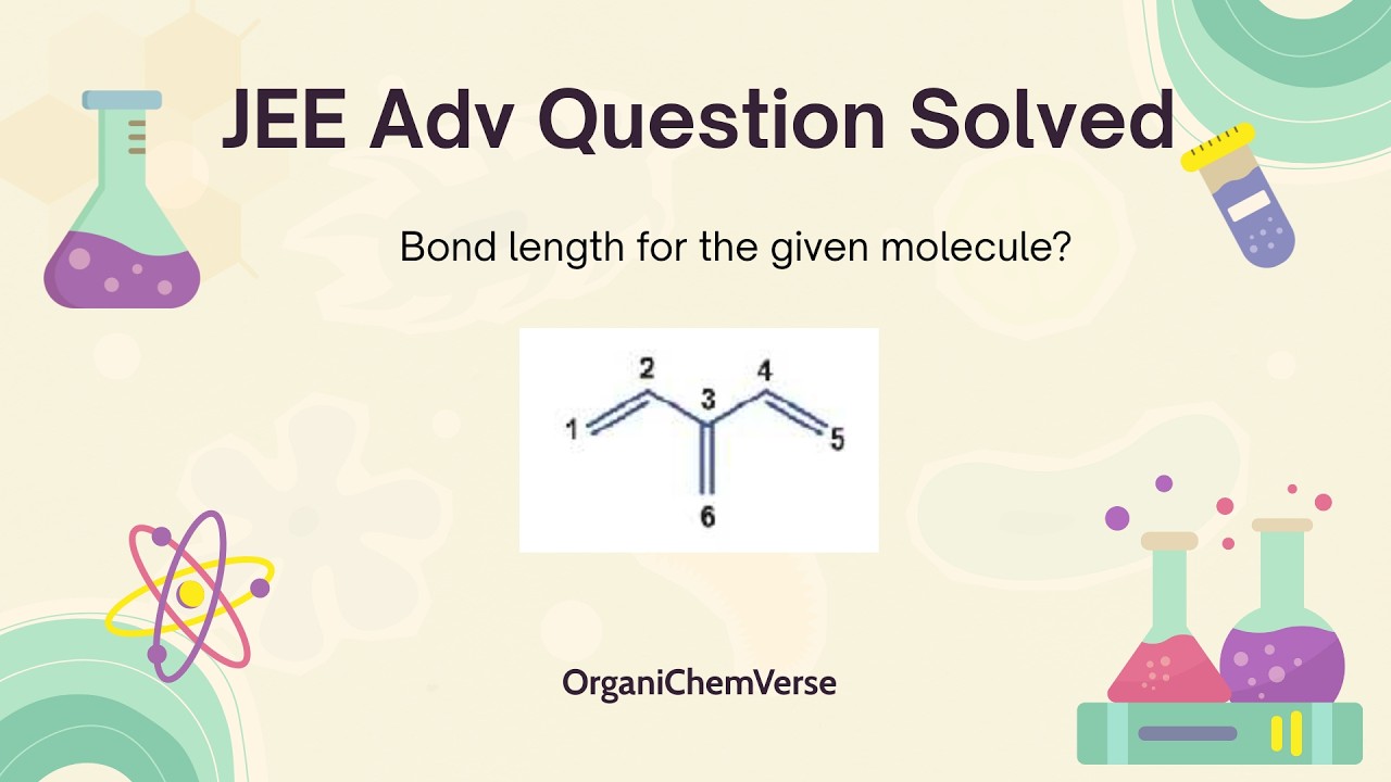 How to predict bond length? #resonance #bondlength #jeeadvanced #organicchemistry #jee2026 #jeemain