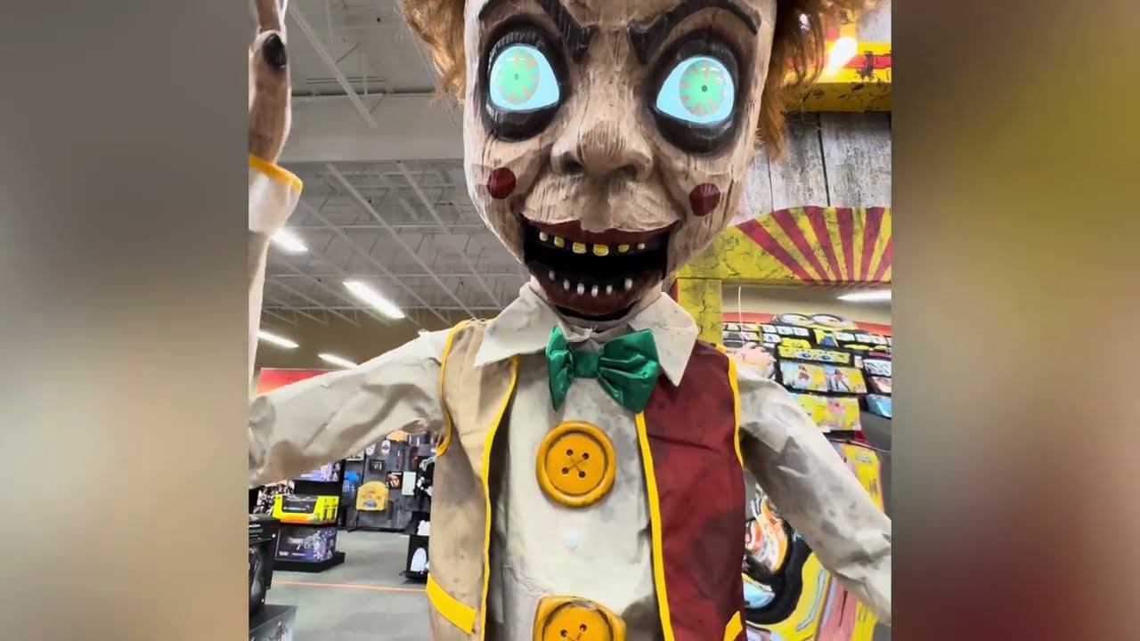 Looking At The Halloween Decorations (Spirit Halloween)