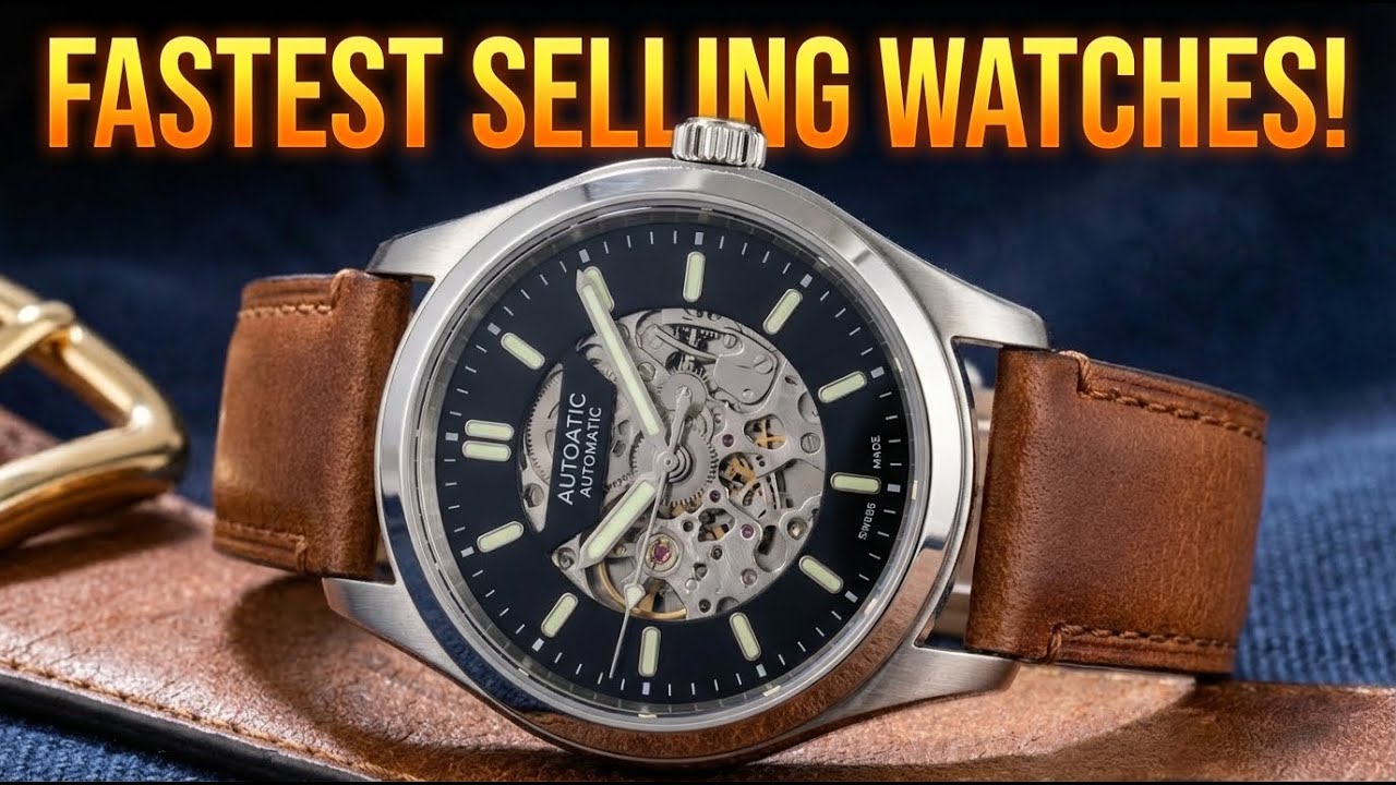 Top 10 Fastest-Selling Automatic Watches for Men in 2026 – They're FLYING!